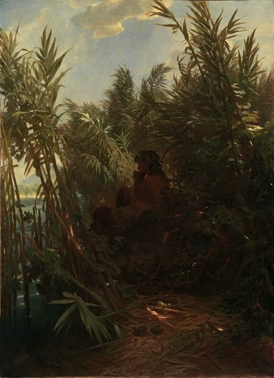 Pan in the Reeds by Arnold Böcklin